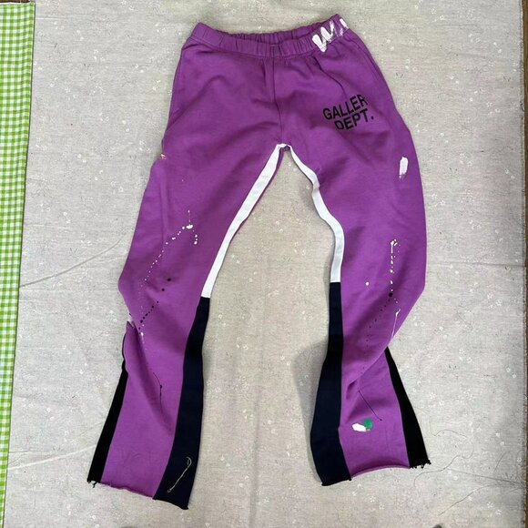 Gallery Dept Other - Gallery Dept Purple Unisex Flared Track Pants